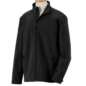 NEW! Mens Black Doubleweave Tech-Shell Jacket XL